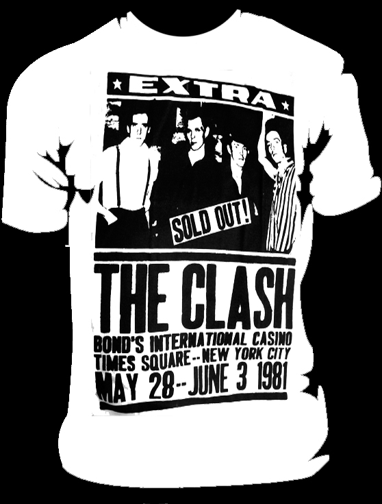 CAMISETA THE CLASH